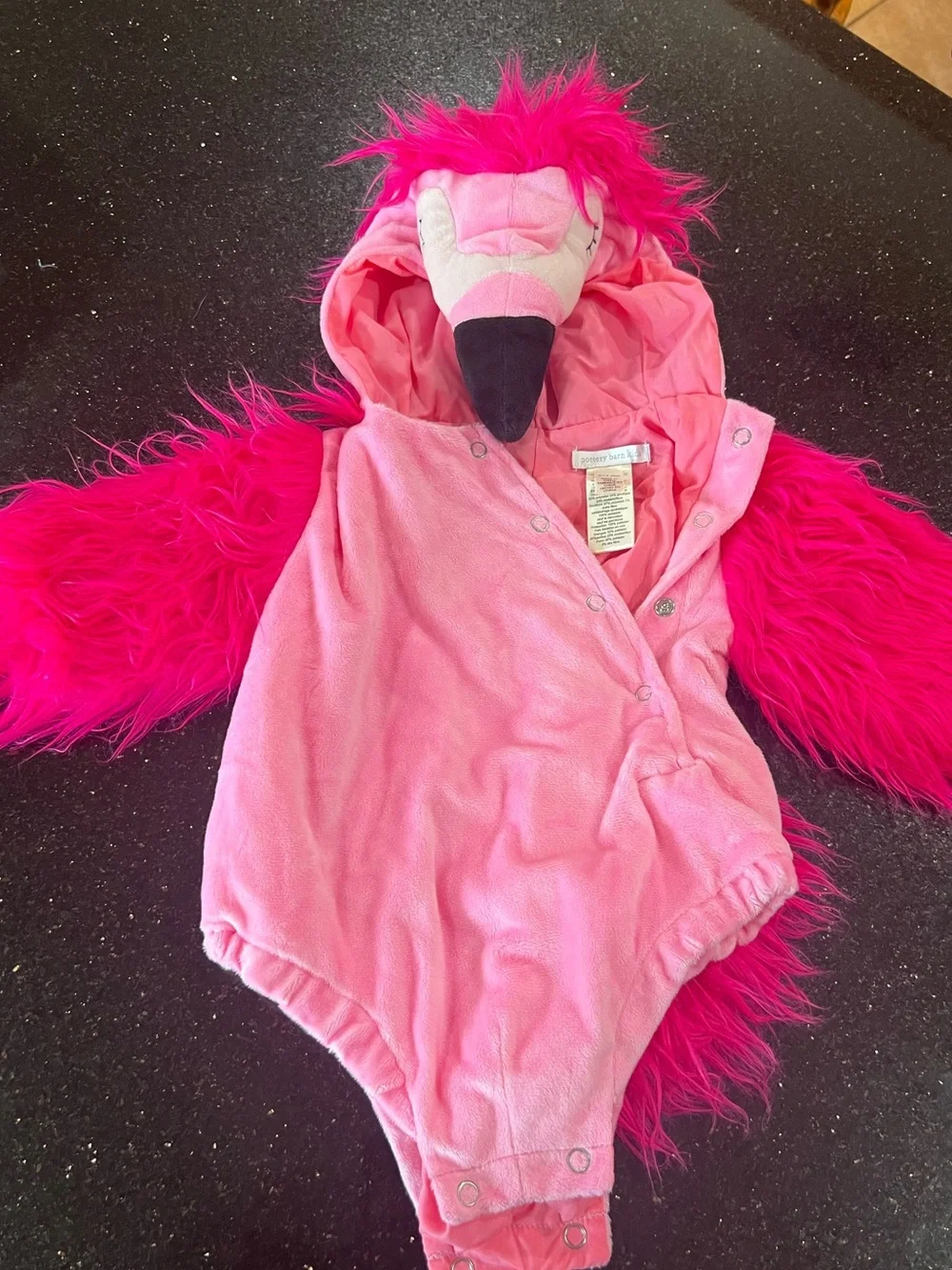 Pottery Barn Kids Pink Flamingo Costume - Picture 2 of 5